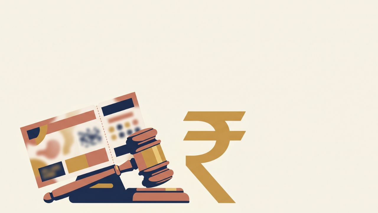 Interactive lottery tax calculator India 2026 showing exact prize tax deductions
