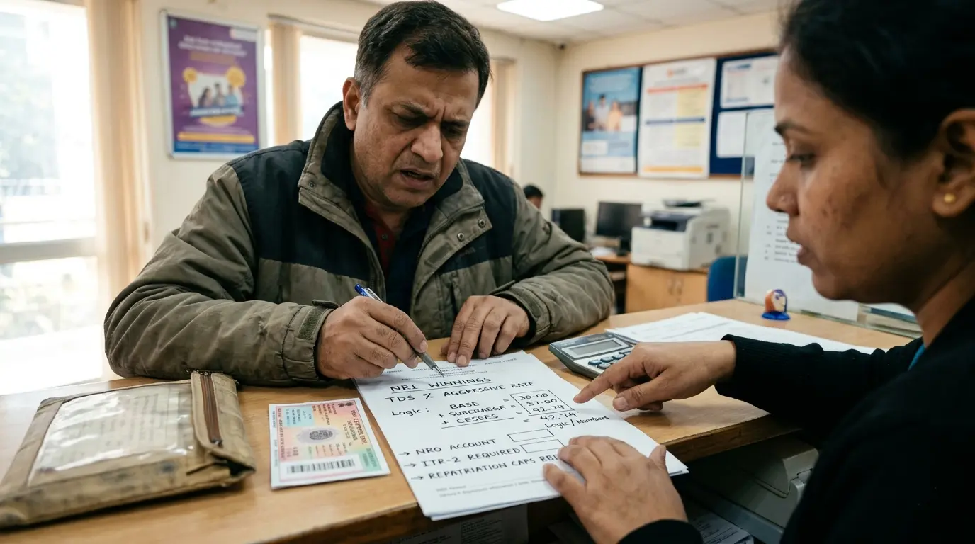 NRI Lottery Tax: The TDS Trap Few Expats Know